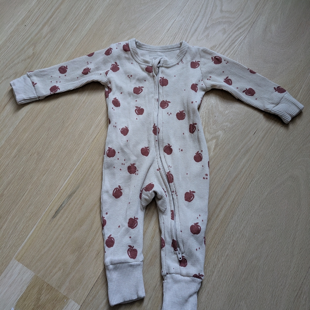Apple Print Kids One Piece